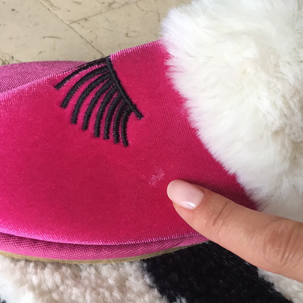 Betsey Johnson slippers size 7/8 - Picture 5 of 7